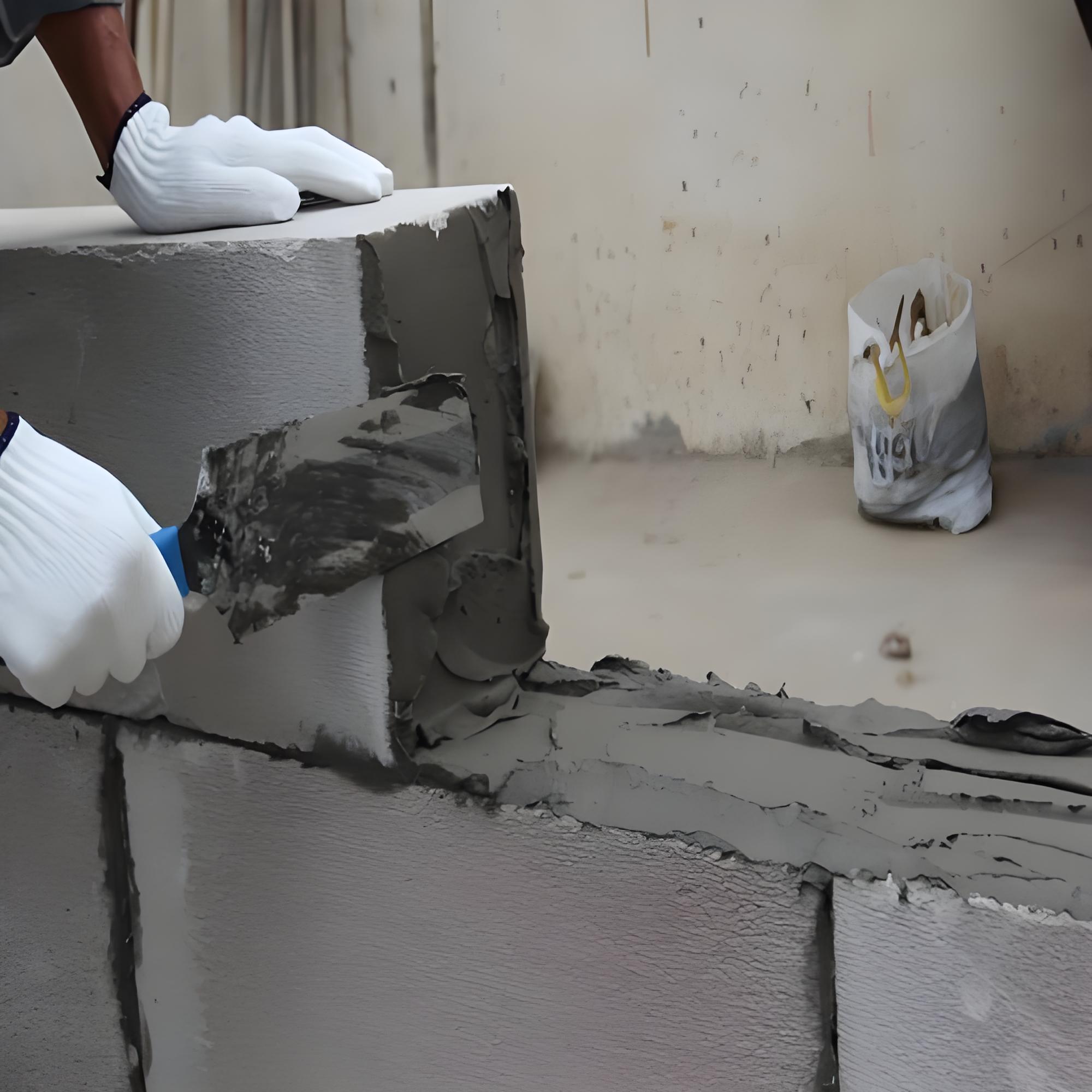 Repair mortar application